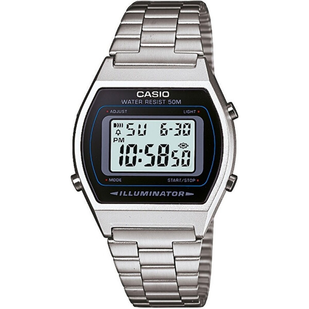 Montre Unisexe Casio B640WD-1AVEF Noir Argenté (Ø 35 mm)