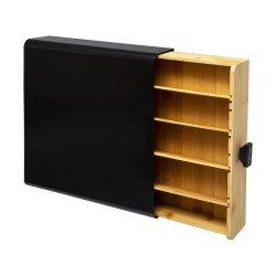 Organisateur de capsules de café 5five Simply Smart Noir Kitchen Noir Métal 33 x 31 x 7,5 cm