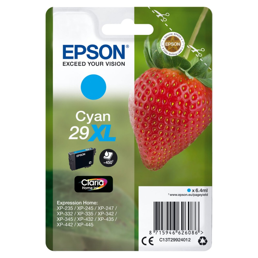 Original Tintenpatrone Epson 235M283 Türkis