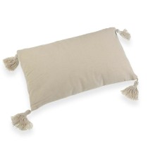 Coussin Versa Vert Pompons 10 x 30 x 50 cm