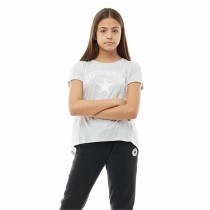 Kurzarm-T-Shirt für Kinder Converse Mix Flyaway Hellgrau