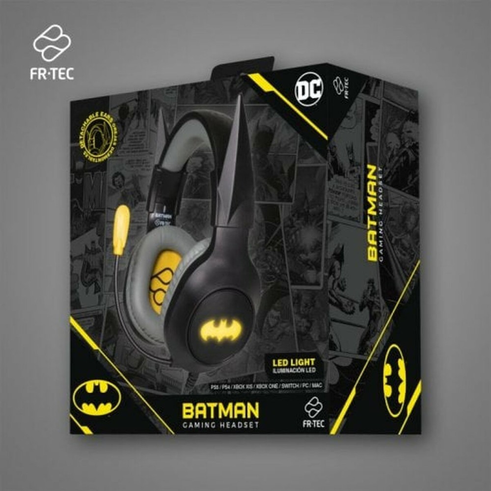 Gaming Headset with Microphone FR-TEC Black