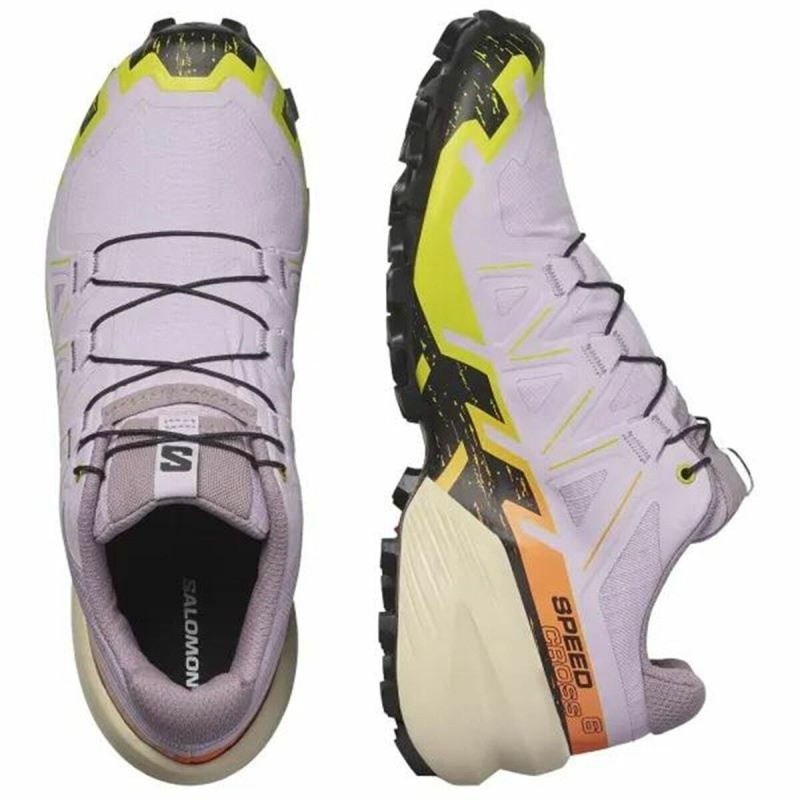 Sports Trainers for Women Salomon Speedcross 6 Purple