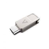 USB Pendrive V7 VF364GTC Silberfarben 64 GB