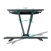 TV Wall Mount with Arm TooQ LP7846TN-B 32" 70" 40 kg