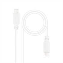 Câble USB-C NANOCABLE 10.01.2301-L150-W Blanc 1,5 m