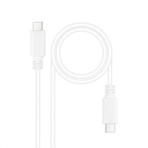 USB-C Cable NANOCABLE 10.01.2301-W 1 m