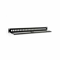 24-port UTP Category 6 Patch Panel 2LAN ARAP19C24VAC 19"