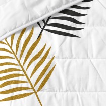 Bedspread (quilt) HappyFriday Blanc Foliage Multicolour 260 x 260 cm