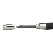 Druckbleistift Milan Touch Schwarz 5,2 mm (6 Stück)