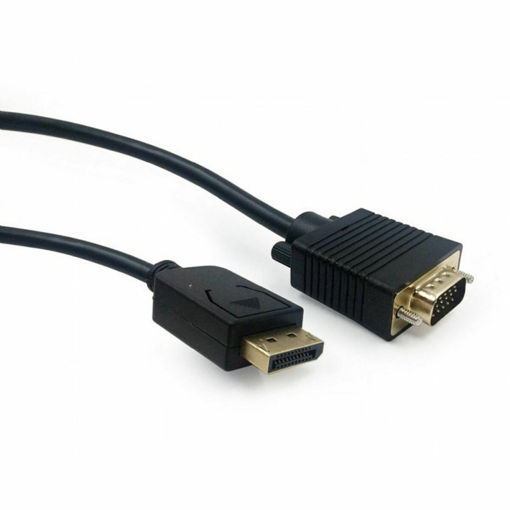 Adaptateur DisplayPort vers VGA GEMBIRD CCP-DPM-VGAM-6 Noir 24 bits 1,8 m