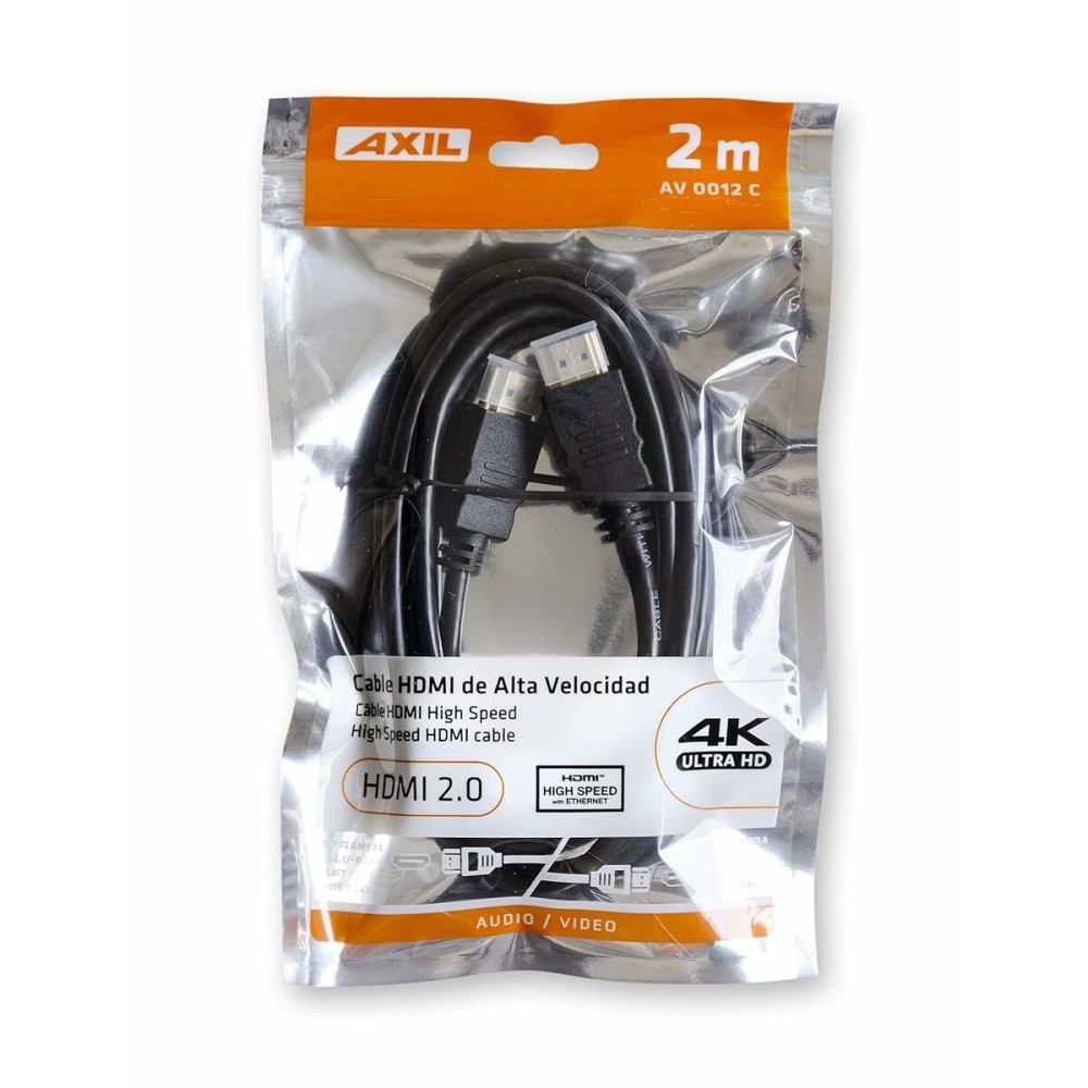 Câble HDMI Engel AV0012C Noir 2 m