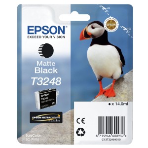 Cartouche d'encre originale Epson C13T32484010 Noir Noir mat