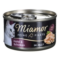 Aliments pour chat Miamor Feline Poulet Jambon Riz 100 g