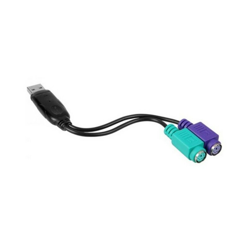 Adaptateur PS/2 vers USB NANOCABLE 10.03.0101 Noir