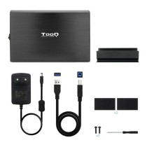 Boîtier pour disque dur TooQ TQE-3531B 3,5" USB 3.0 Noir