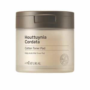 Disques de Coton All Natural Houttuynia Cordata Tonique facial 60 Unités