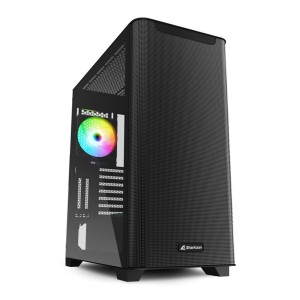 Boîtier ATX semi-tour Sharkoon M30 RGB ATX E-ATX Noir