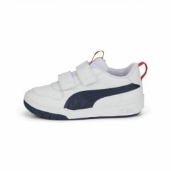 Chaussures de Sport pour Enfants Puma Multiflex Blanc