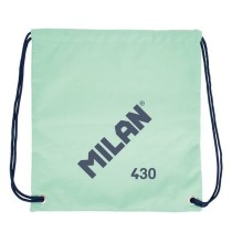 Rucksacktasche mit Bändern Milan Since 1918 grün 42 x 34 x 0,7 cm