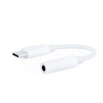 USB C to Jack 3.5 mm Adapter NANOCABLE 10.24.1205-W White