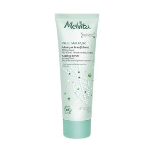 Exfoliating Maske 2 in 1 Melvita Nectar Puro 75 ml