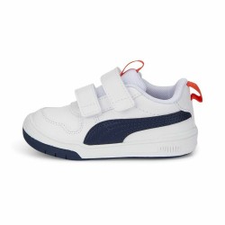 Chaussures casual enfant Puma Multiflex SL V Bleu Blanc