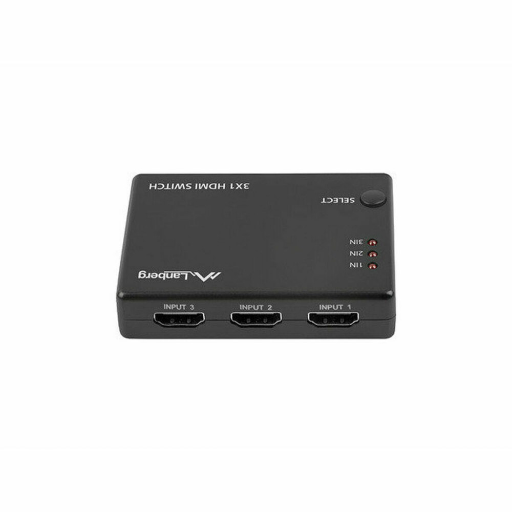 HDMI switch Lanberg SWV-HDMI-0003 Black 80 cm