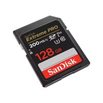 Carte Mémoire Micro SD avec Adaptateur SanDisk Extreme PRO 128 GB