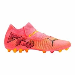 Multinocken-Fußballschuhe für Erwachsene Puma FUTURE 7 ULTIMATE MG Orange