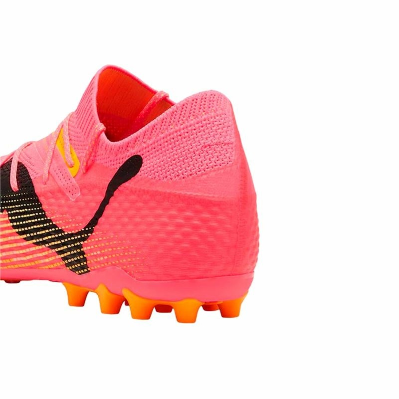 Multinocken-Fußballschuhe für Erwachsene Puma FUTURE 7 ULTIMATE MG Orange