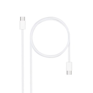 USB-C Cable NANOCABLE 10.01.6002-CO White 2 m