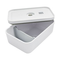 Lunch box Zwilling 36805-300-0 White Grey Plastic Rectangular 1,6 L 14,6 x 6,5 x 21,7 cm (1 Unit)