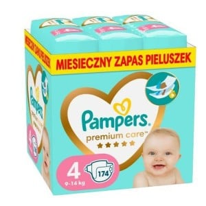 Couches jetables Pampers 4-5 (174 Unités)