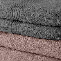 Towel set TODAY Grey 10 Pieces (10 Units)