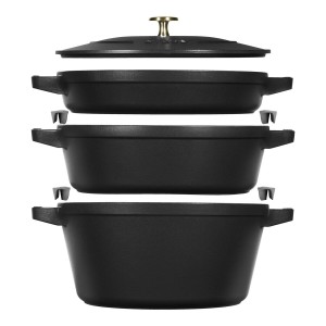 Kochtopf Zwilling La Cocotte Schwarz Gusseisen 1 Stücke Ø 24 cm 1 kg 4,2 L (1 Stück)