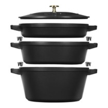 Kochtopf Zwilling La Cocotte Schwarz Gusseisen 1 Stücke Ø 24 cm 1 kg 4,2 L (1 Stück)