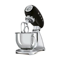 Mixeur/mélangeur de pâte Smeg SMF02BLEU Noir Argenté 800 W 4,8 L