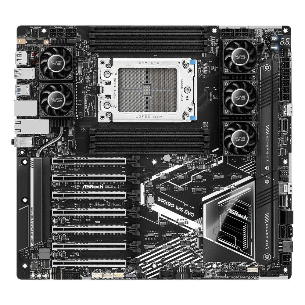 Carte Mère ASRock WRX90 WS EVO AMD STR5 AMD WRX90