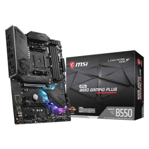 Carte Mère MSI MPG MSI MPG B550 Gaming Plus ATX DDR4 AM4 AMD AM4 AMD AMD B550