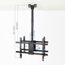 TV Ceiling Support TooQ LPCE2286TSLI-B 43" 86" 100 kg