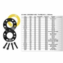 Separator set OMP OMPS08540501 5x108 63,4 M12 x 1,50 5 mm (Refurbished B)