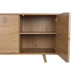 Buffet DKD Home Decor Naturel Métal Bois MDF 160 x 45 x 75 cm