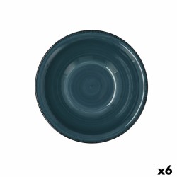 Bowl Quid Vita Ceramic Blue (18 cm) (Pack 6x)