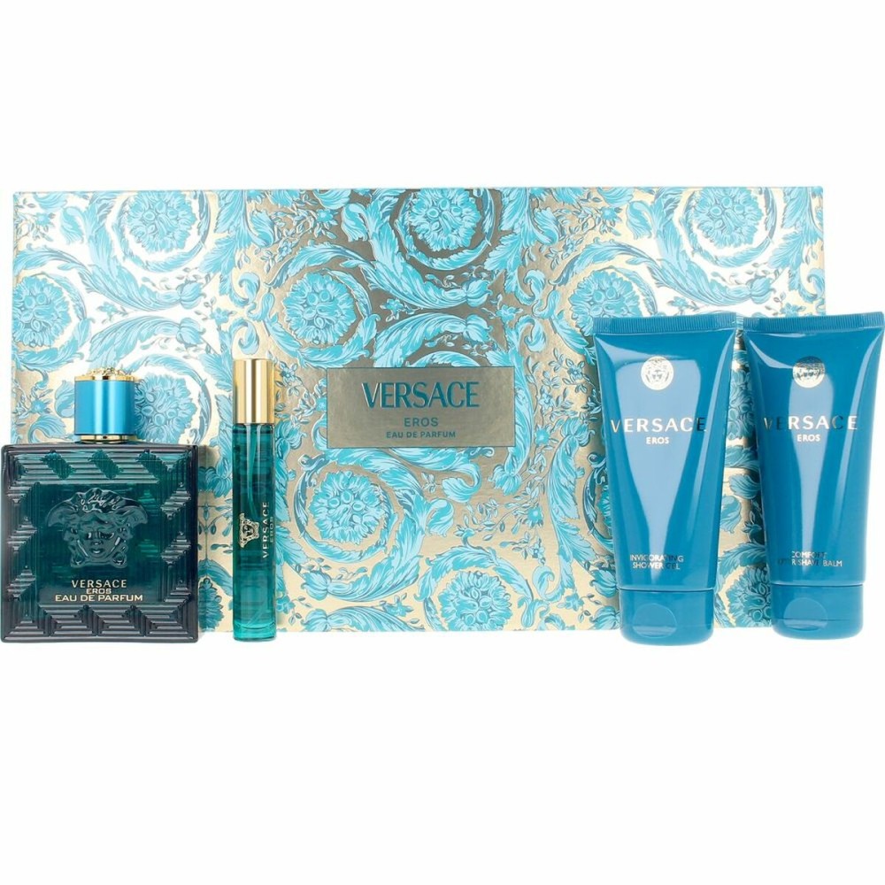 Men's Perfume Set Versace EROS 4 Pieces