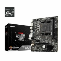 Carte Mère MSI A520M-A PRO mATX AM4     AMD AM4  