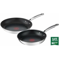 Pfanne Tefal Schwarz Stahl Edelstahl Ø 28 cm (2 Stück)