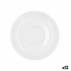 Assiette Bidasoa Glacial Blanc Céramique Ø 15 cm (12 Unités) (Pack 12x)