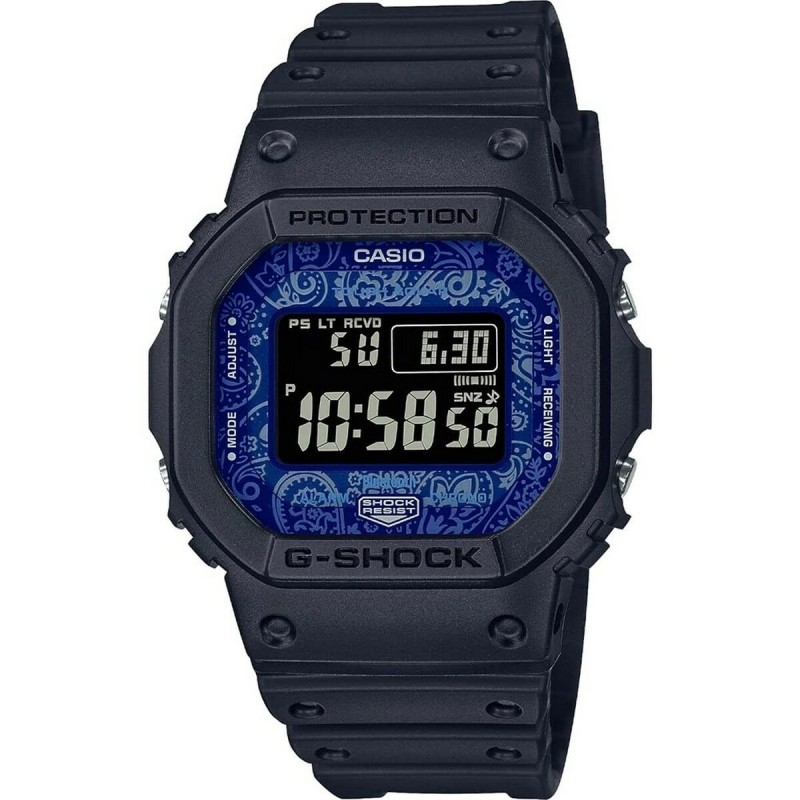 Montre Homme Casio G-Shock GW-B5600BP-1ER COLLECTION BLUE PAISLEY SERIE ***SPECIAL PRICE*** Noir Bleu