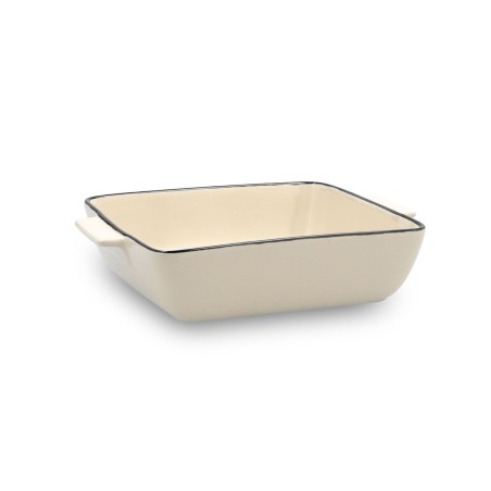 Saucepan Quid Cocco 20 x 16,5 x 27 cm Ceramic White (12 Units) (Pack 12x)